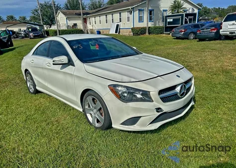 2015 Mercedes-Benz Cla 250 z USA, uszkodzony, nr VIN WDDSJ4EBXFN222571